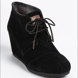 Toms Black Booties